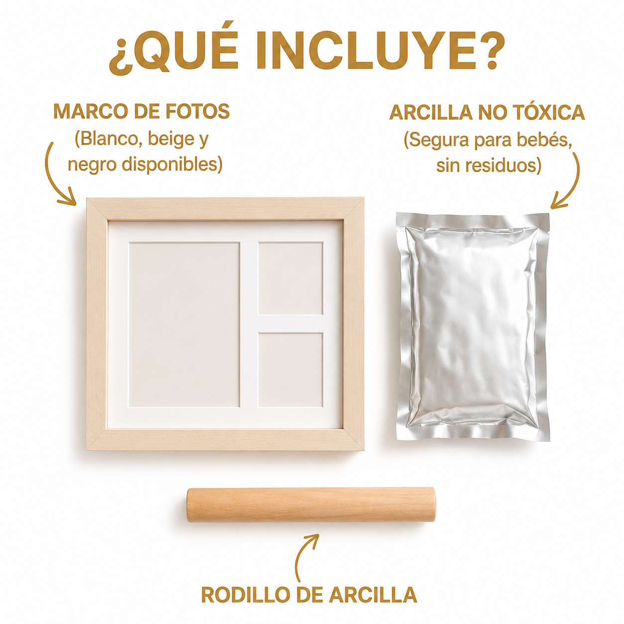 Huellio – Kit de Huellas para Bebé