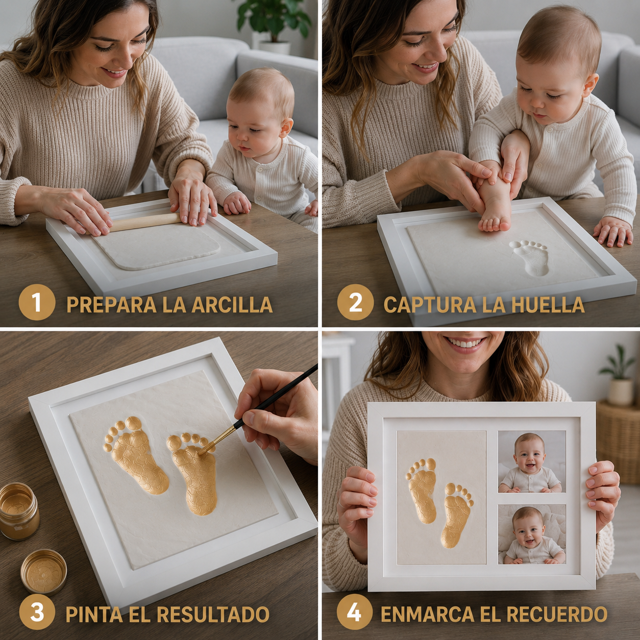 Huellio – Kit de Huellas para Bebé